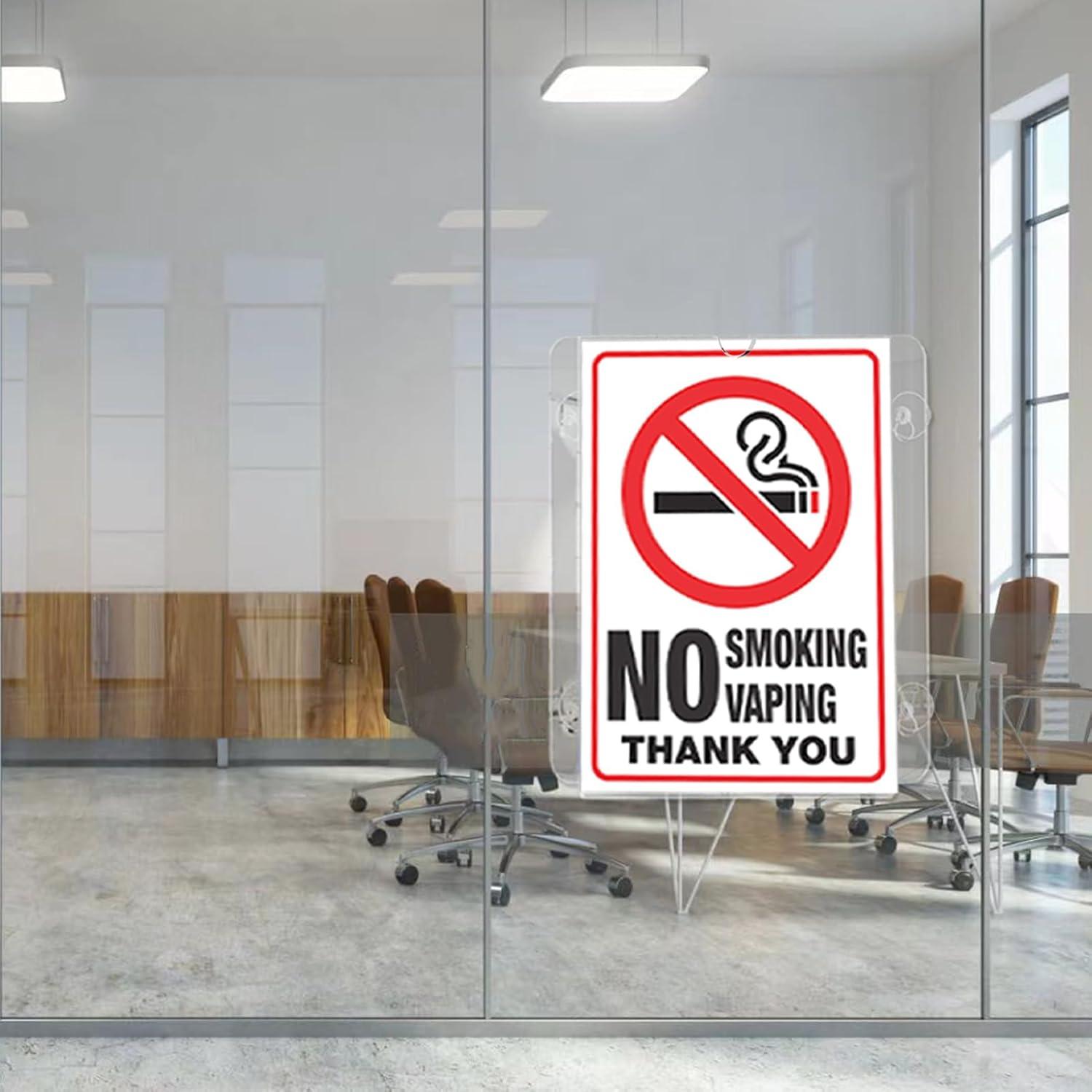 Soporte de Señal Acrílico PecMuikee 12 Pcs con Ventosas