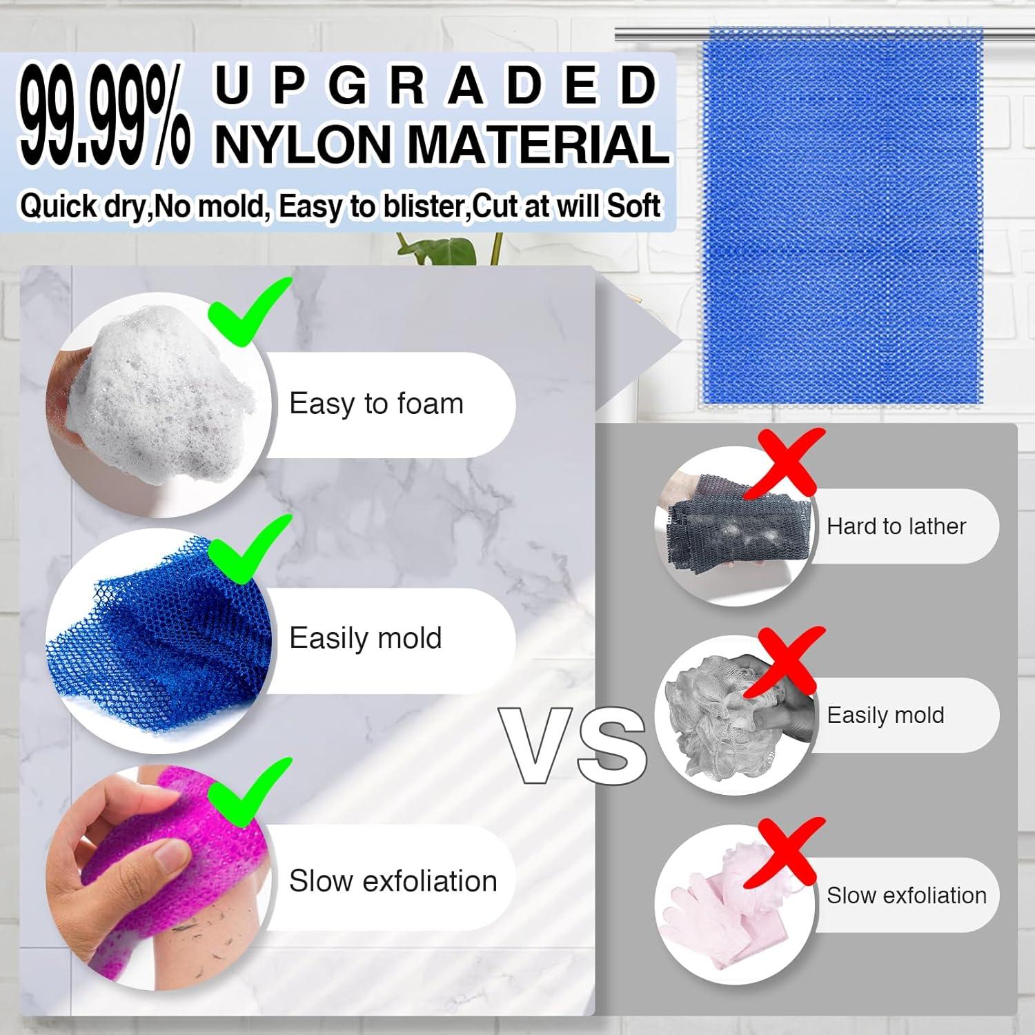 Esponja de Red Africana SpiralScgv - Exfoliación Profunda 4 Piezas