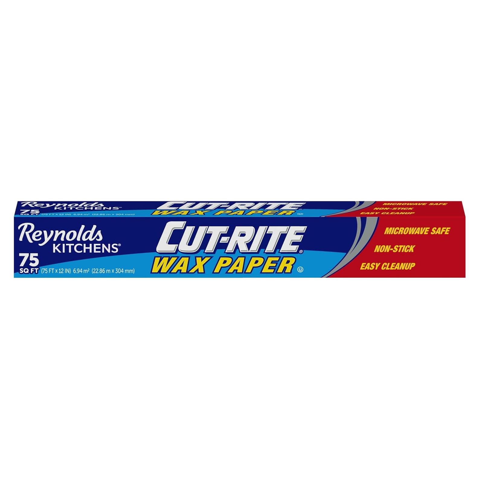 Reynolds Cut-Rite Wax Paper, 75 Square Foot Roll