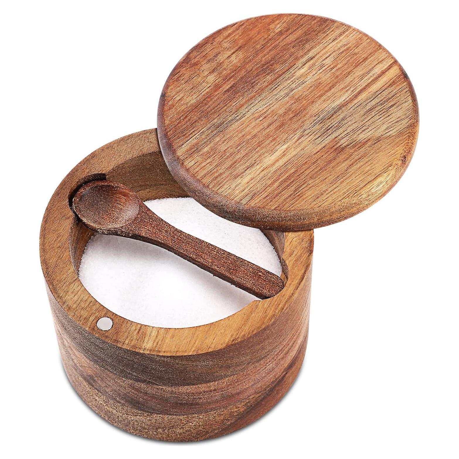 Tazón de Sal y Pimienta RAETTER.LY de Madera de Acacia 184g