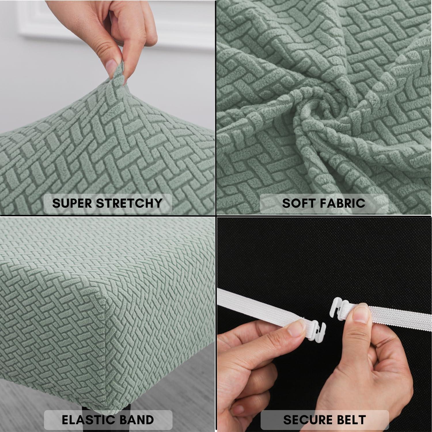 Funda de Banco SPRINGRICO Rectangular Lavable Verde