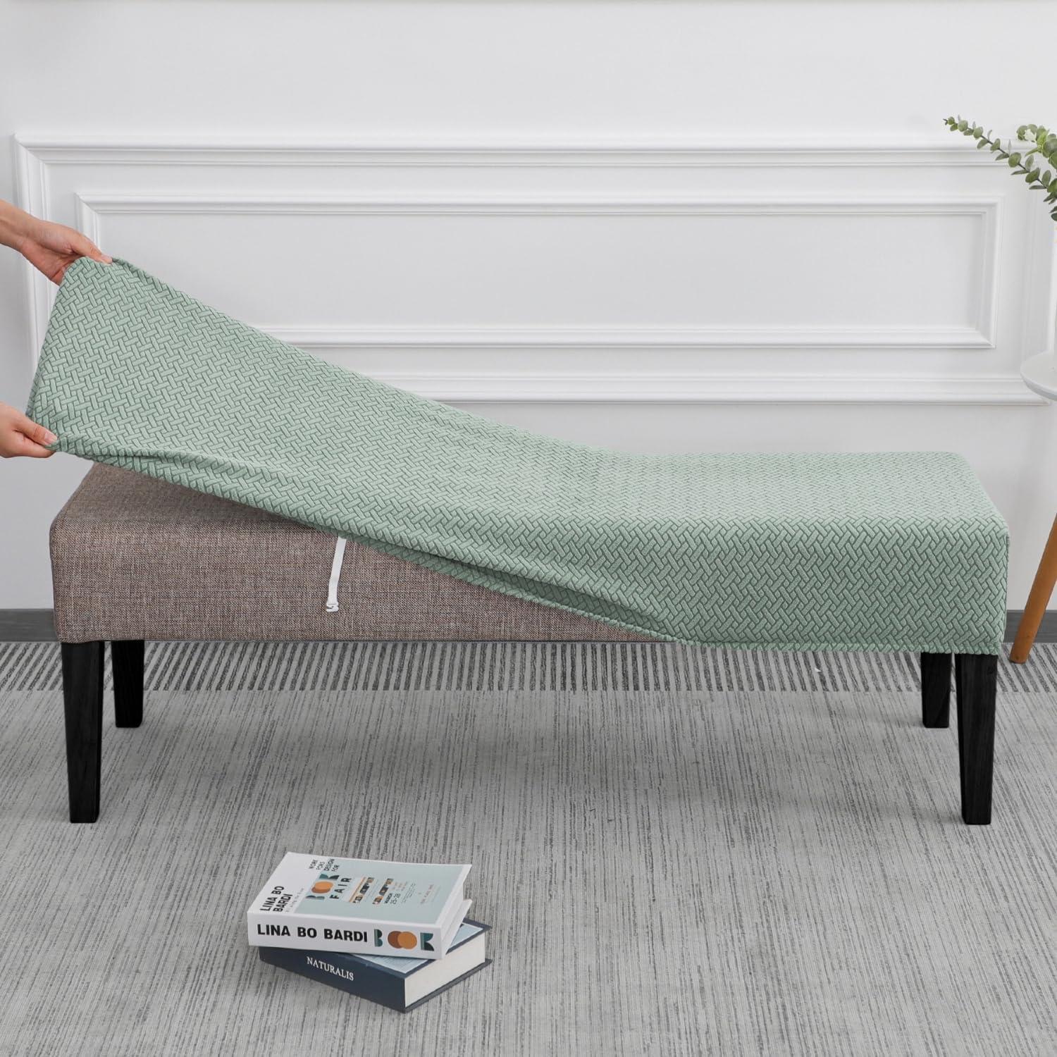 Funda de Banco SPRINGRICO Rectangular Lavable Verde