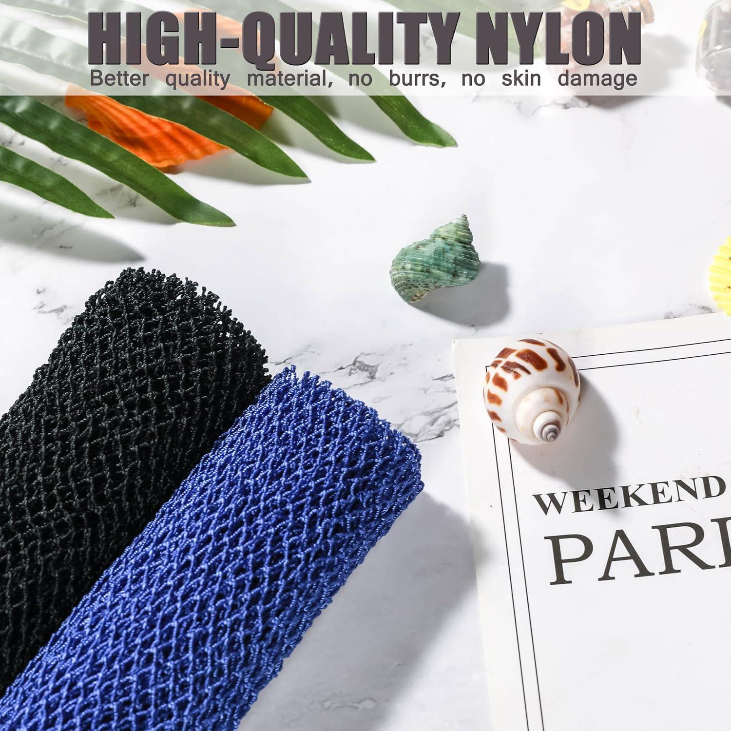 Esponja de Red Africana BHYTAKI 2 Piezas Exfoliante Nylon