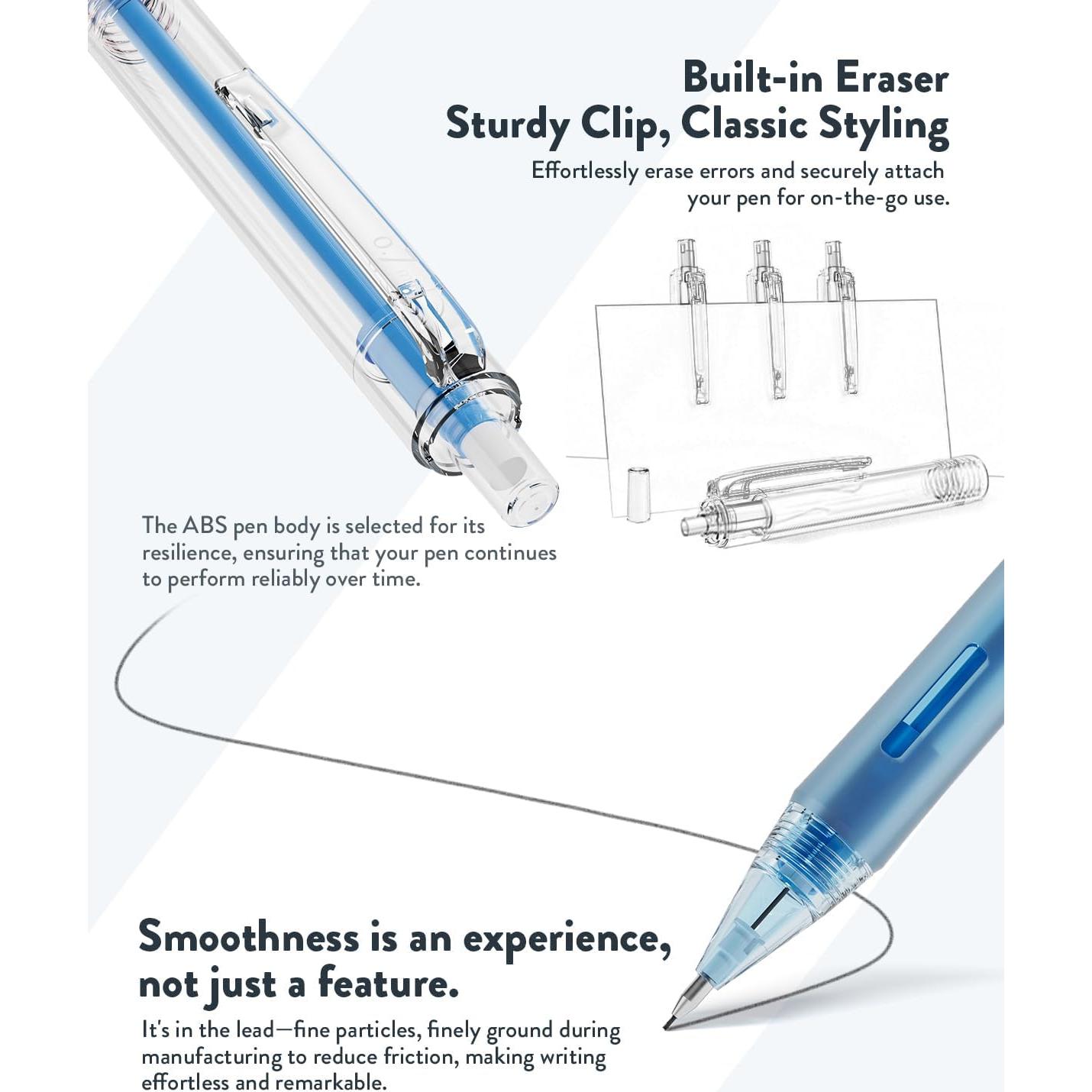 Juego de Lápices Mecánicos Four Candies 0.5 y 0.7mm con Estuche