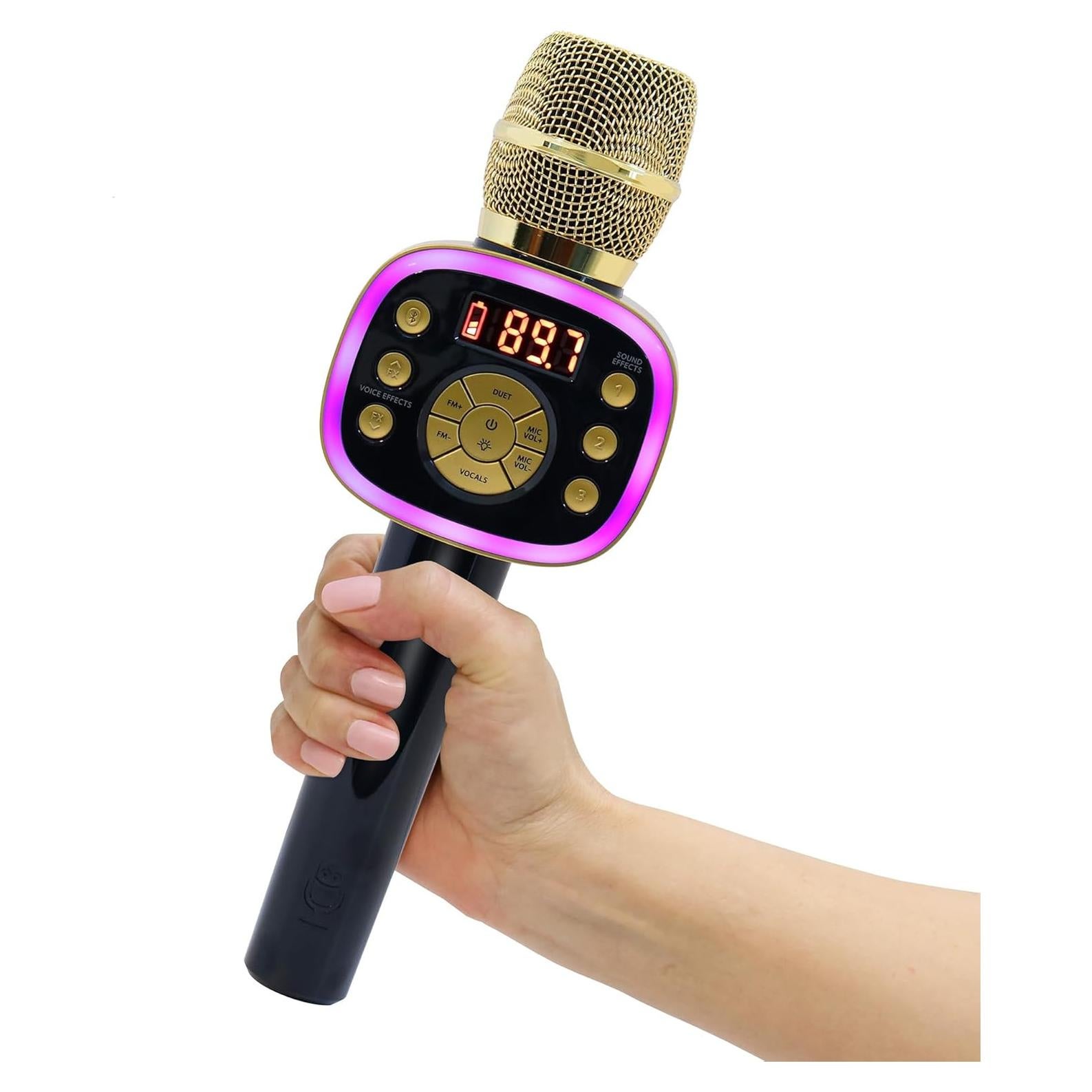Micrófono Karaoke en Auto Singing Machine CPK565GD Bluetooth