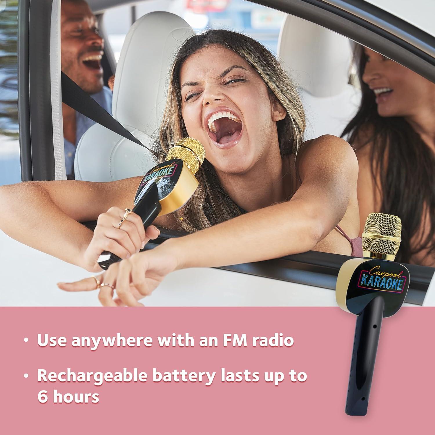 Micrófono Karaoke en Auto Singing Machine CPK565GD Bluetooth