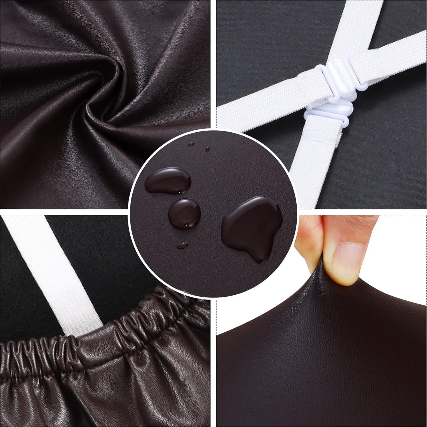 Fundas de Sillas de Comedor Fuloon 6 PCS Impermeables