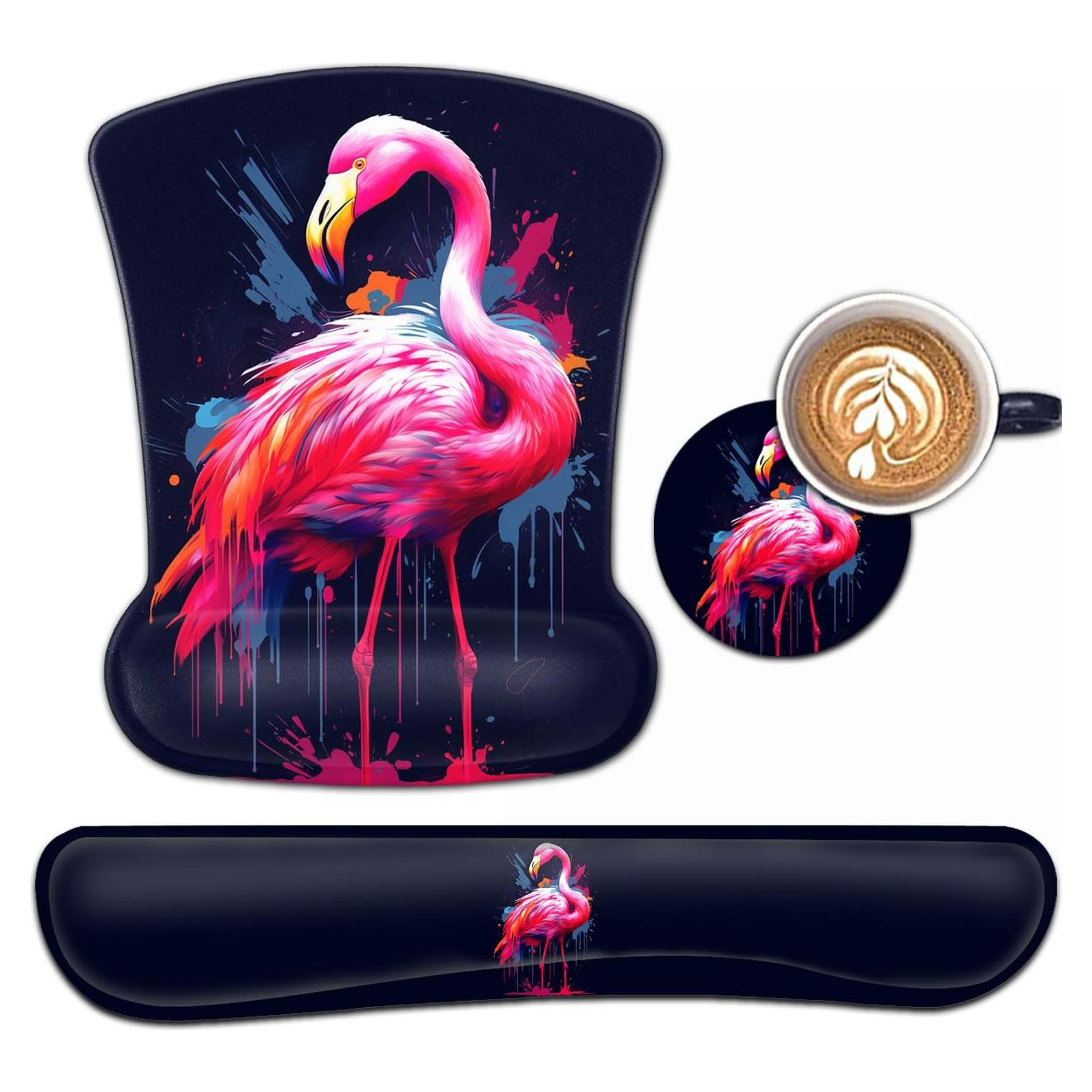 Juego de Soporte Ergonómico para Muñeca y Alfombrilla YVBHCGGGF