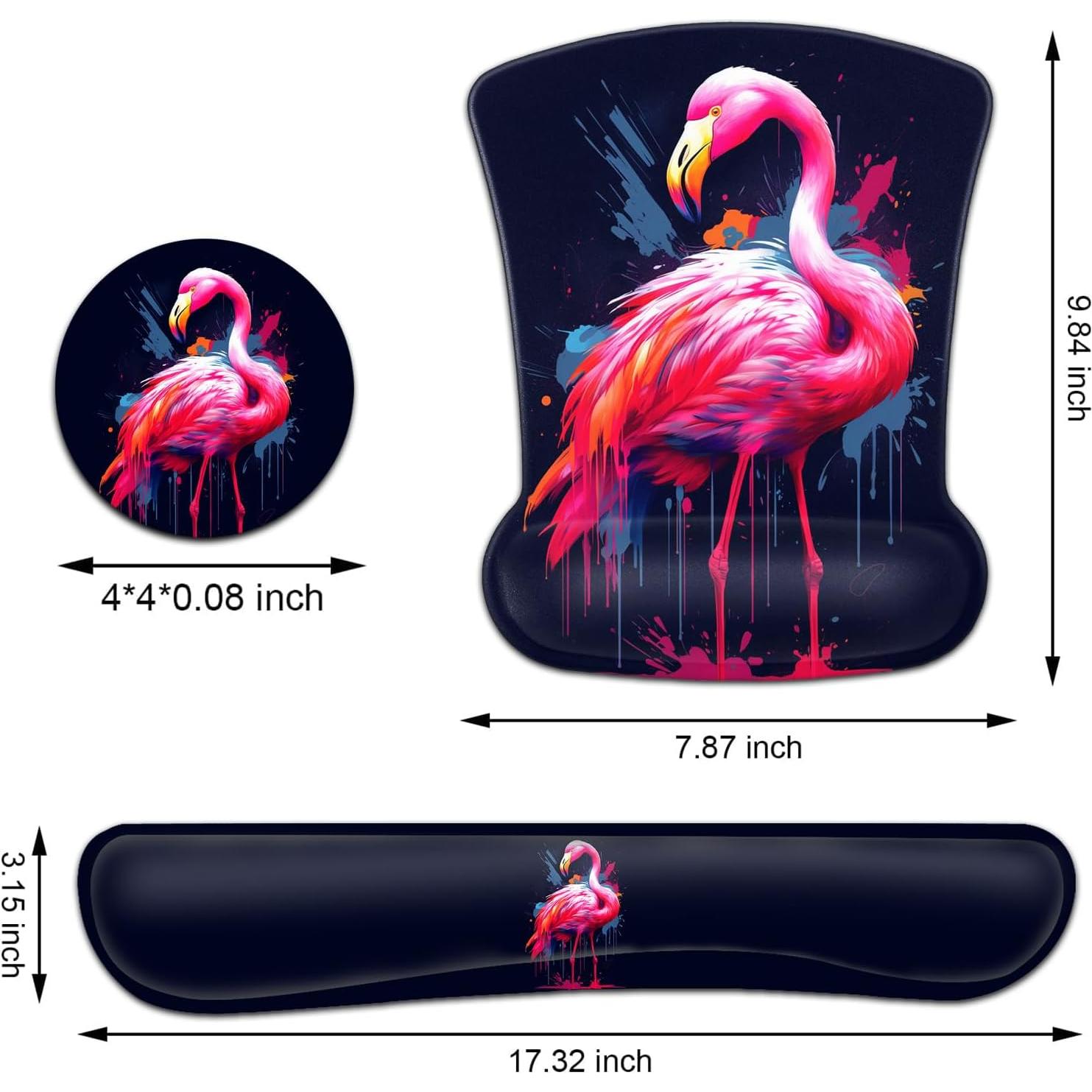 Juego de Soporte Ergonómico para Muñeca y Alfombrilla YVBHCGGGF