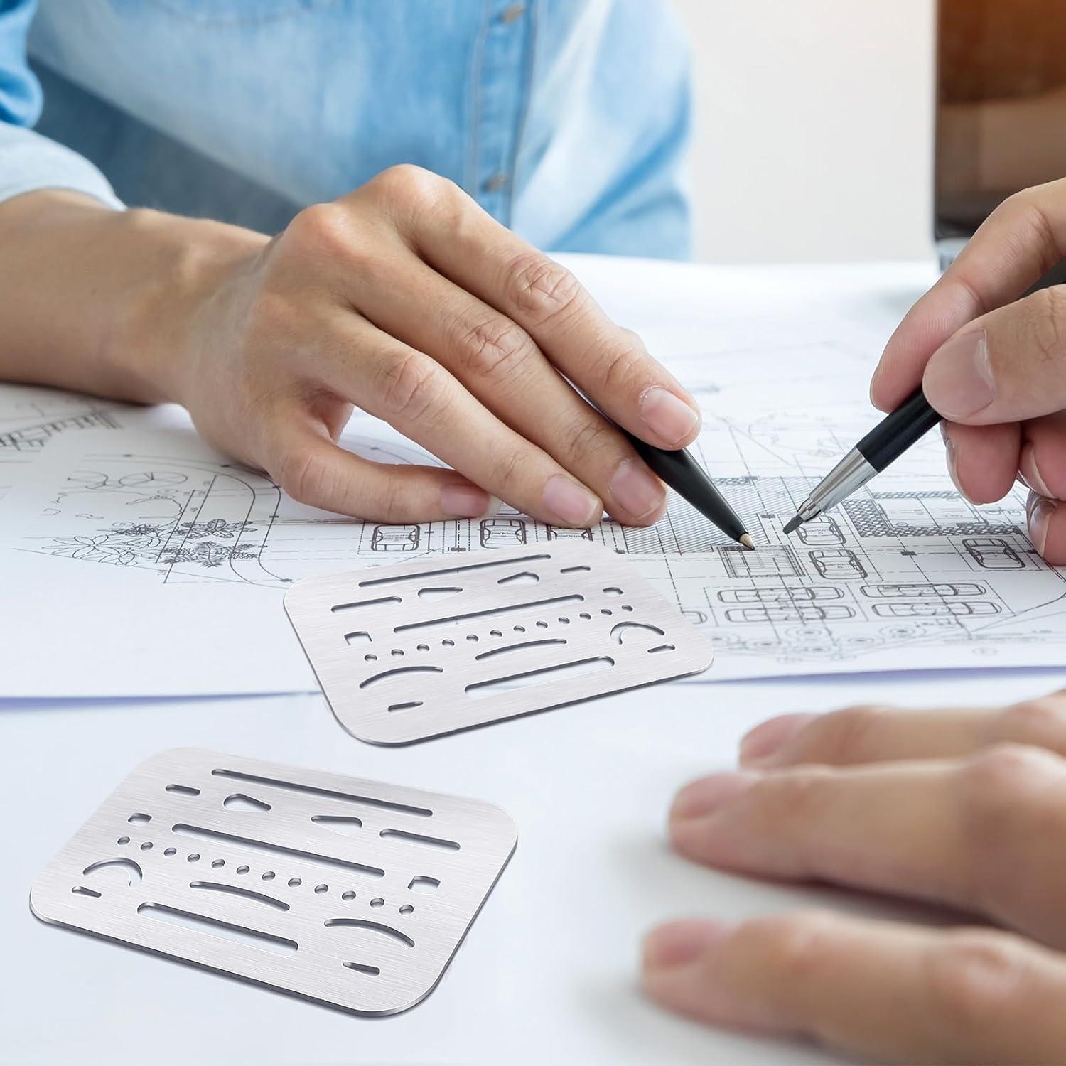 Plantilla de Borrado Hotop 3 Piezas Acero Inoxidable