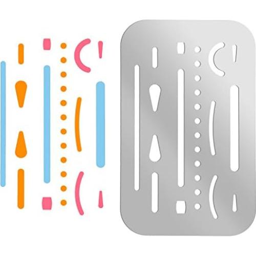 Plantilla de Borrado Hotop 3 Piezas Acero Inoxidable