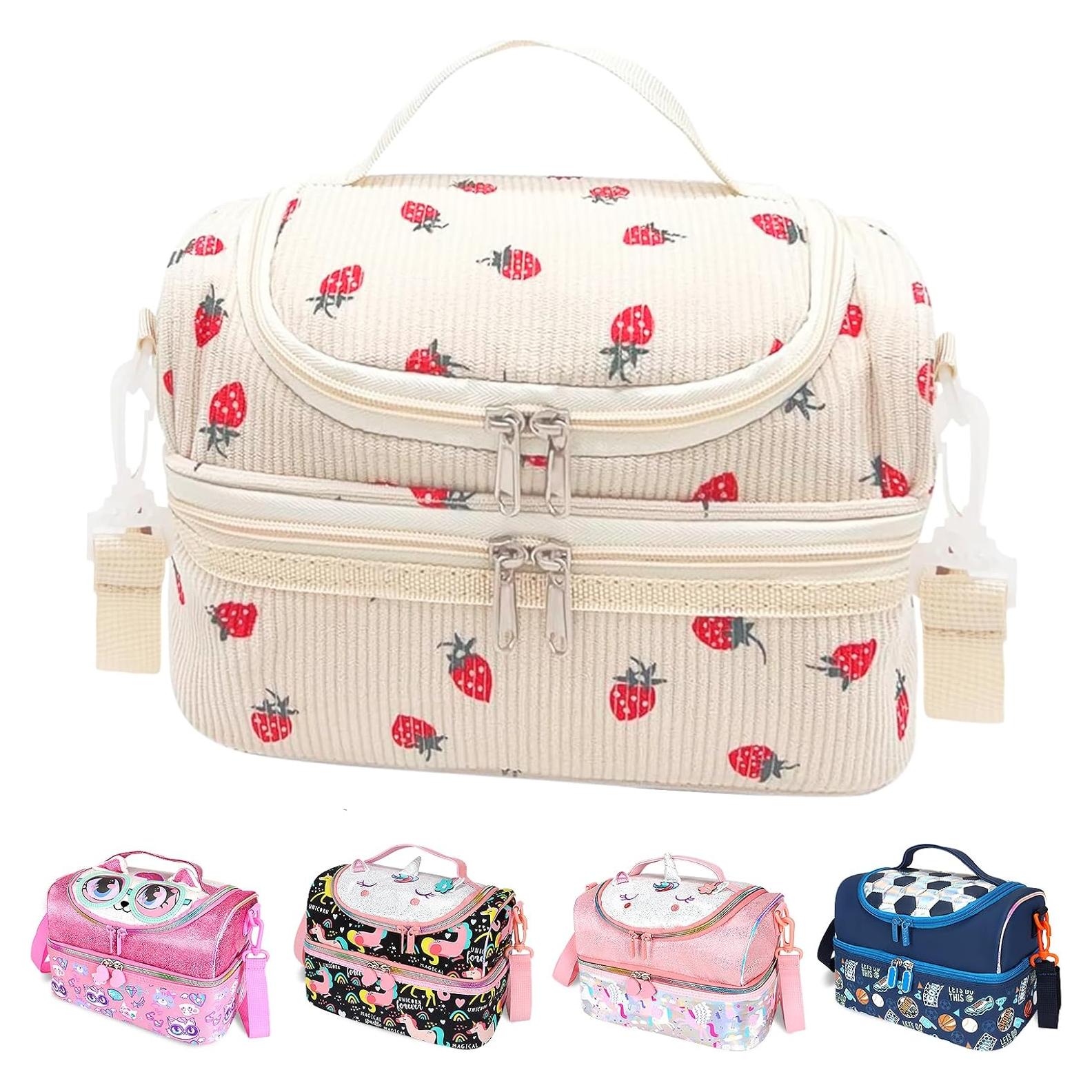 Bolsa de Almuerzo RLGPBON para Niñas, 10L, Nylon, Estilo 2