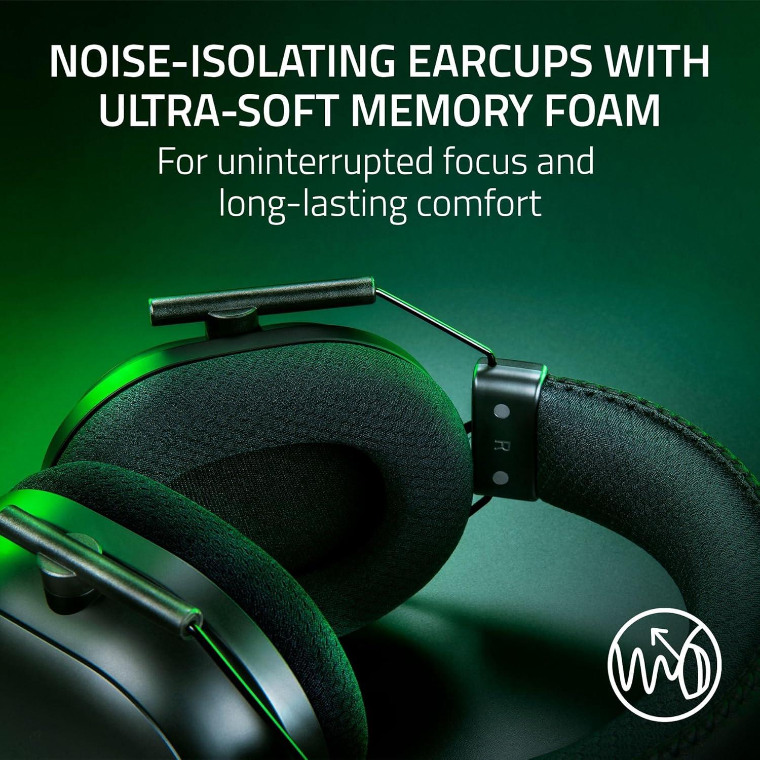 Auricular Gaming Inalámbrico Razer BlackShark V2 Pro - 50mm - Negro