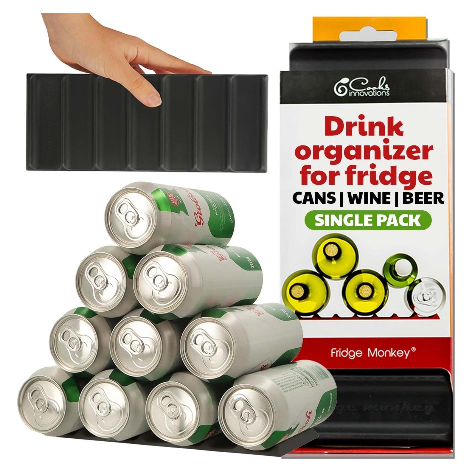 Organizador de Bebidas Cooks Innovations 1-Pack Goma Antideslizante