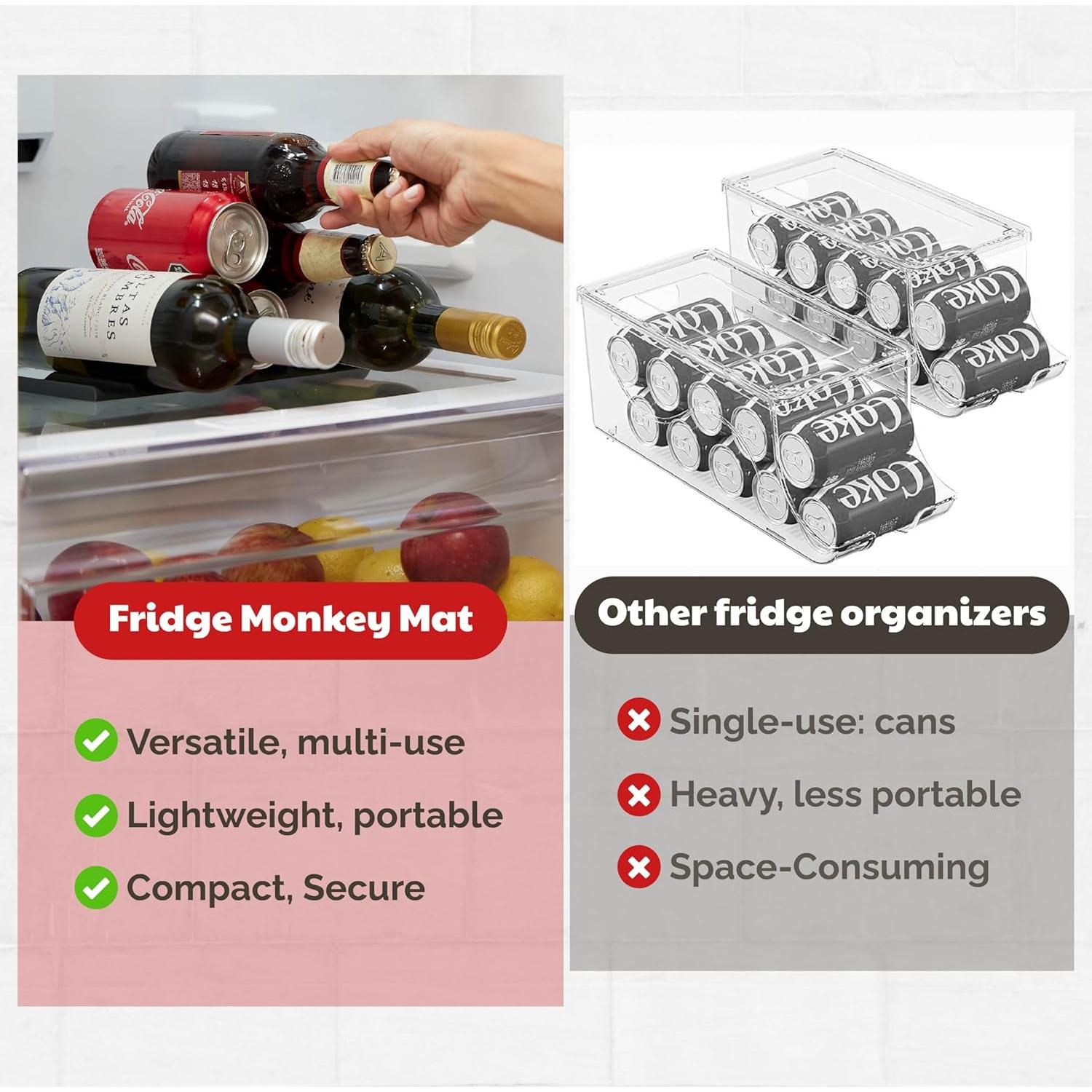 Organizador de Bebidas Cooks Innovations 1-Pack Goma Antideslizante