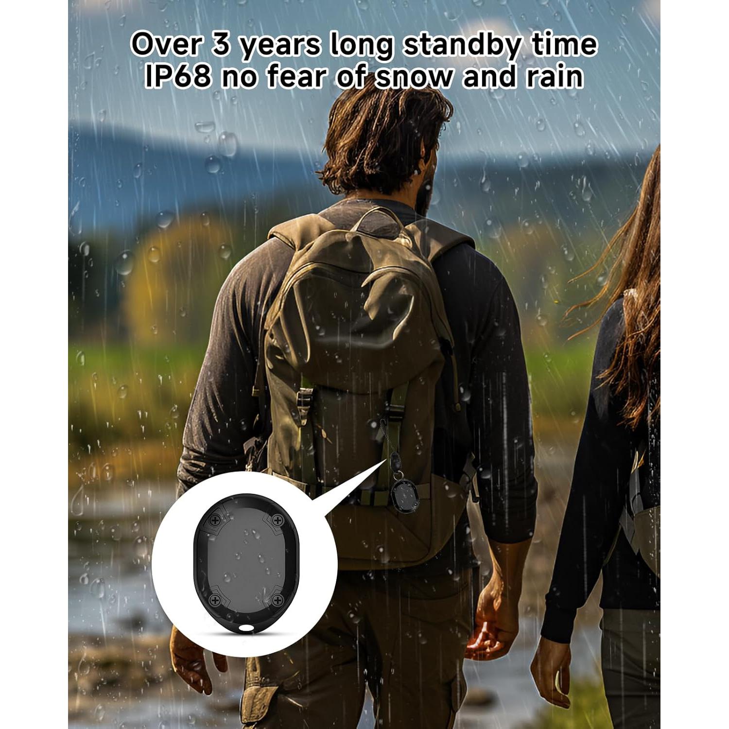 Etiqueta Inteligente Eelexa para Llaves y Equipaje - IP68, 3 Años Batería