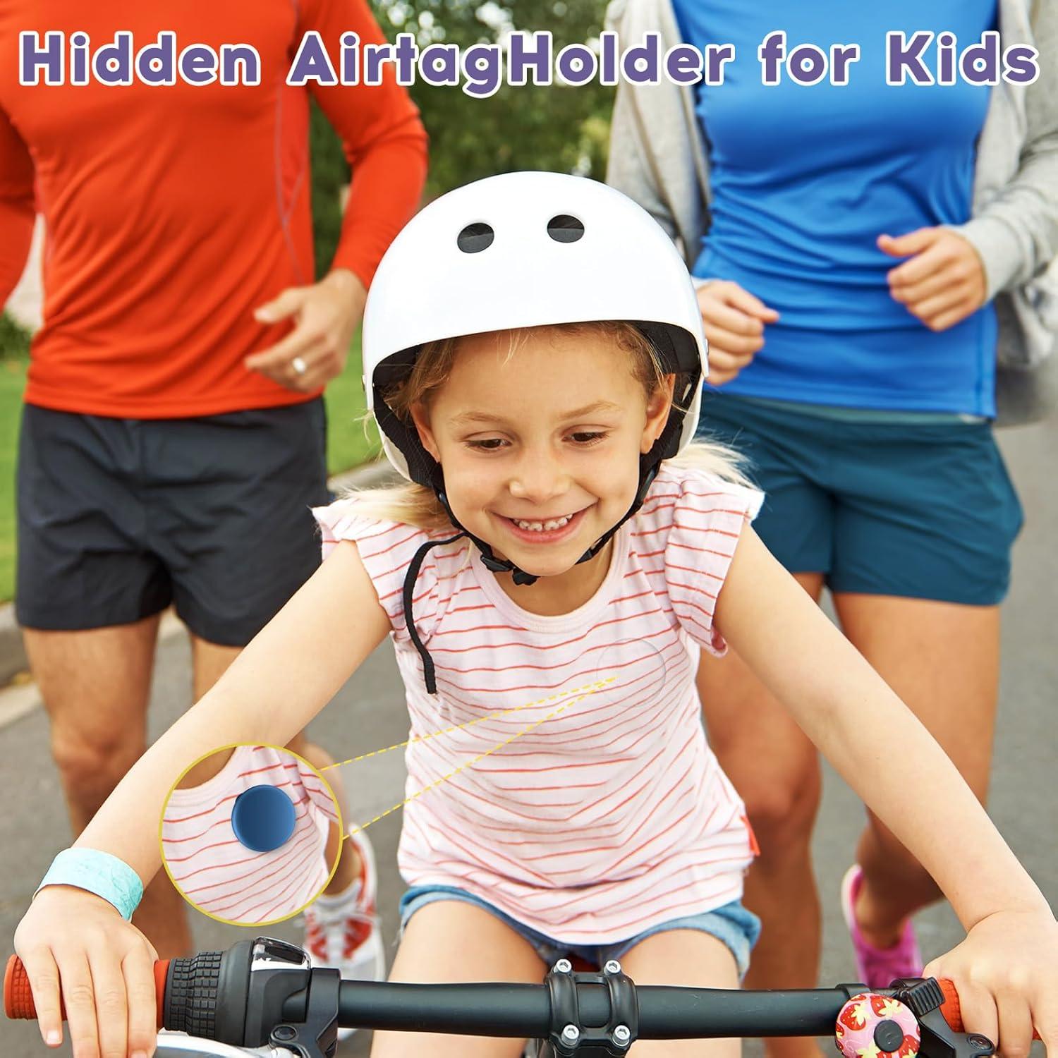 Funda Oculta para AirTag 4 Pack FlyCoco - Silicona Ligera