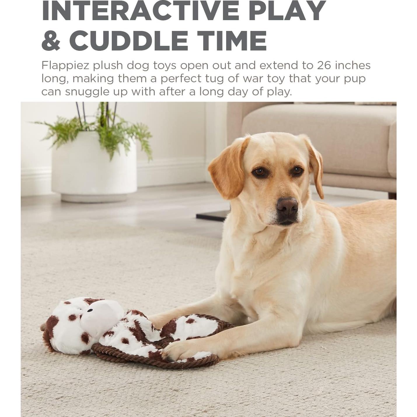 Juguete para Perros Outward Hound Cuddle Tugs Vaca 66 cm