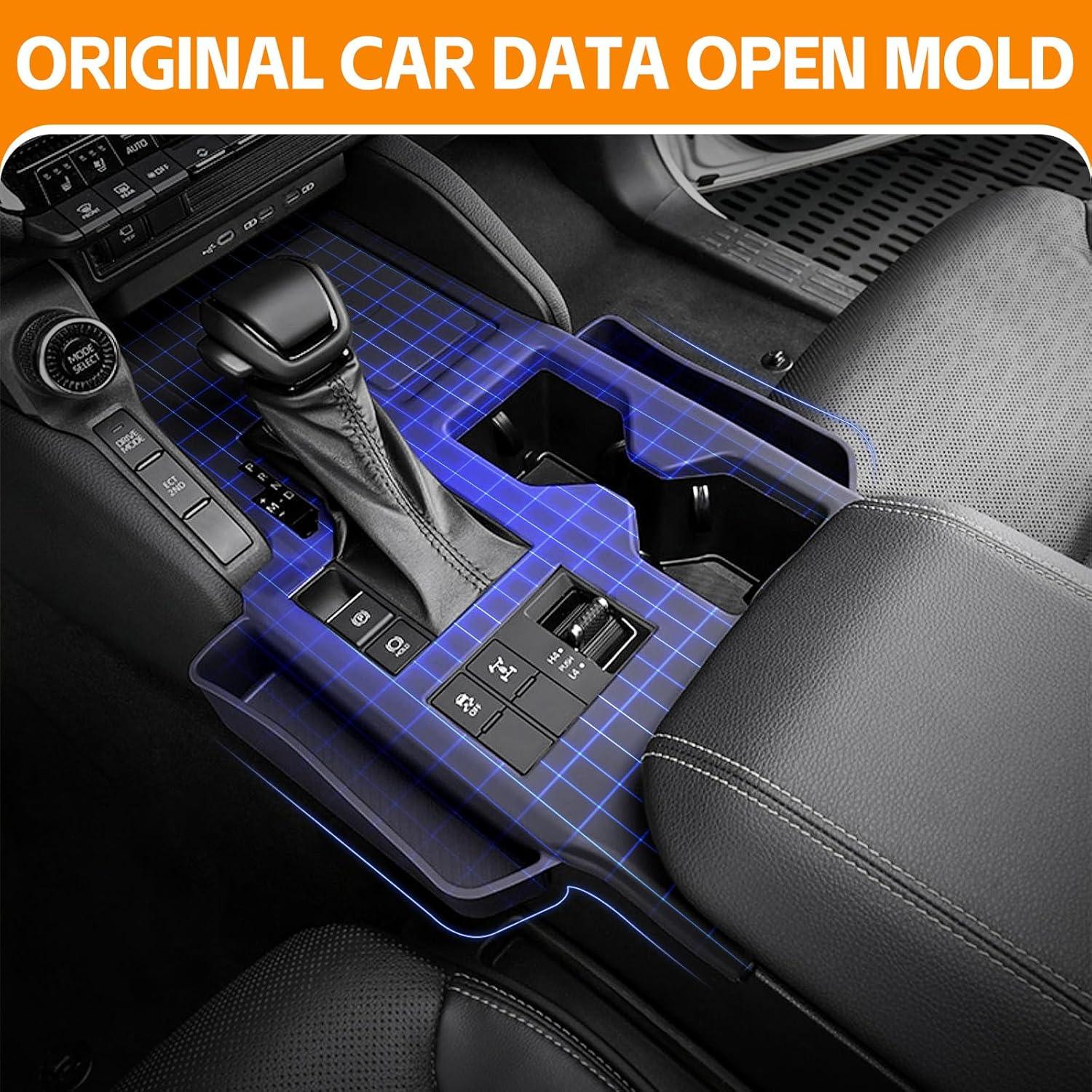 Organizador de Consola Central HUYINPJ para Toyota Land Cruiser 2024-2025