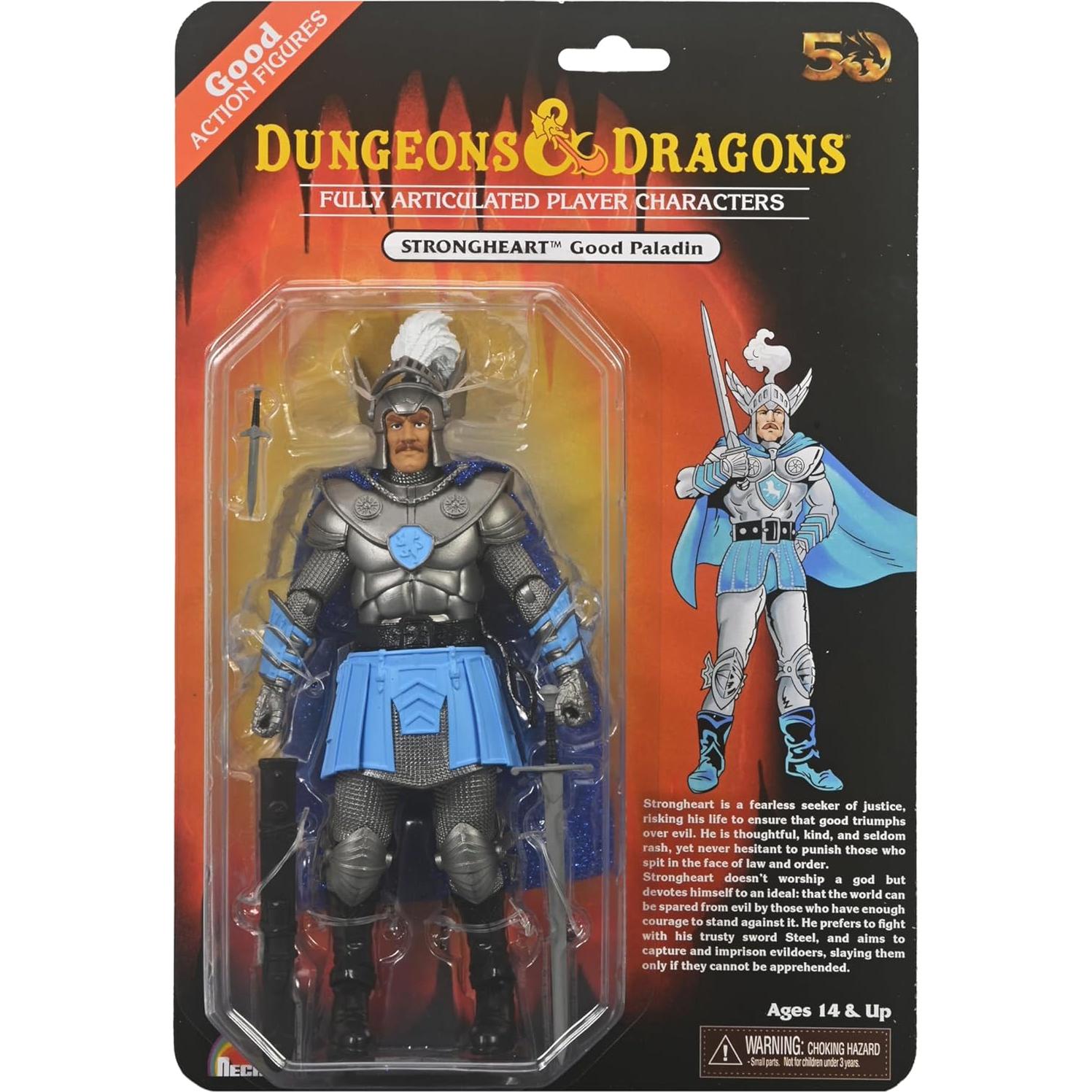 Figura de Acción NECA Strongheart 50 Aniversario D&D 17.8 cm