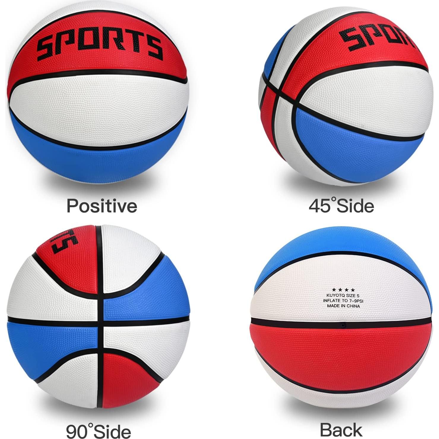 Balón de Baloncesto KUYOTQ Tamaño 3 para Niños 22 cm