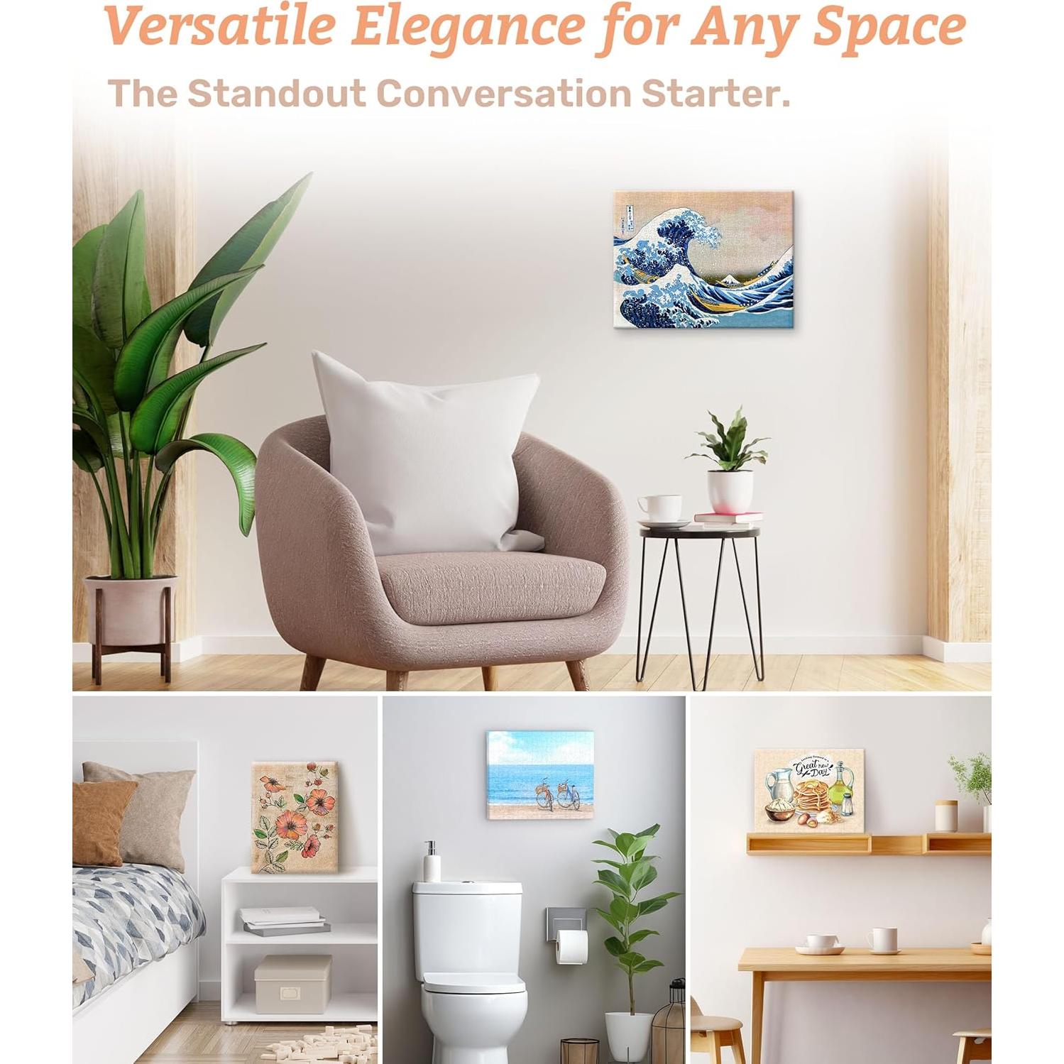 Rompecabezas de Arte Hokusai 30.5x23.5 cm para Adultos