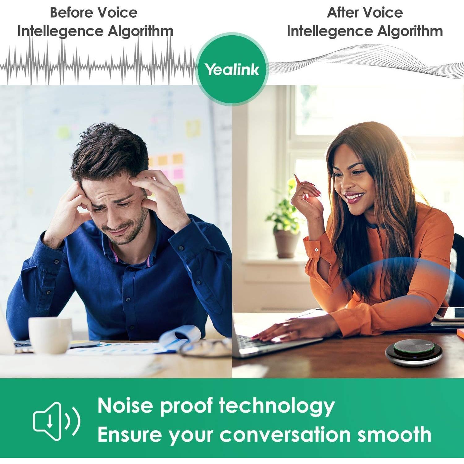 Altavoz Bluetooth Yealink CP900 Conferencia 360° USB