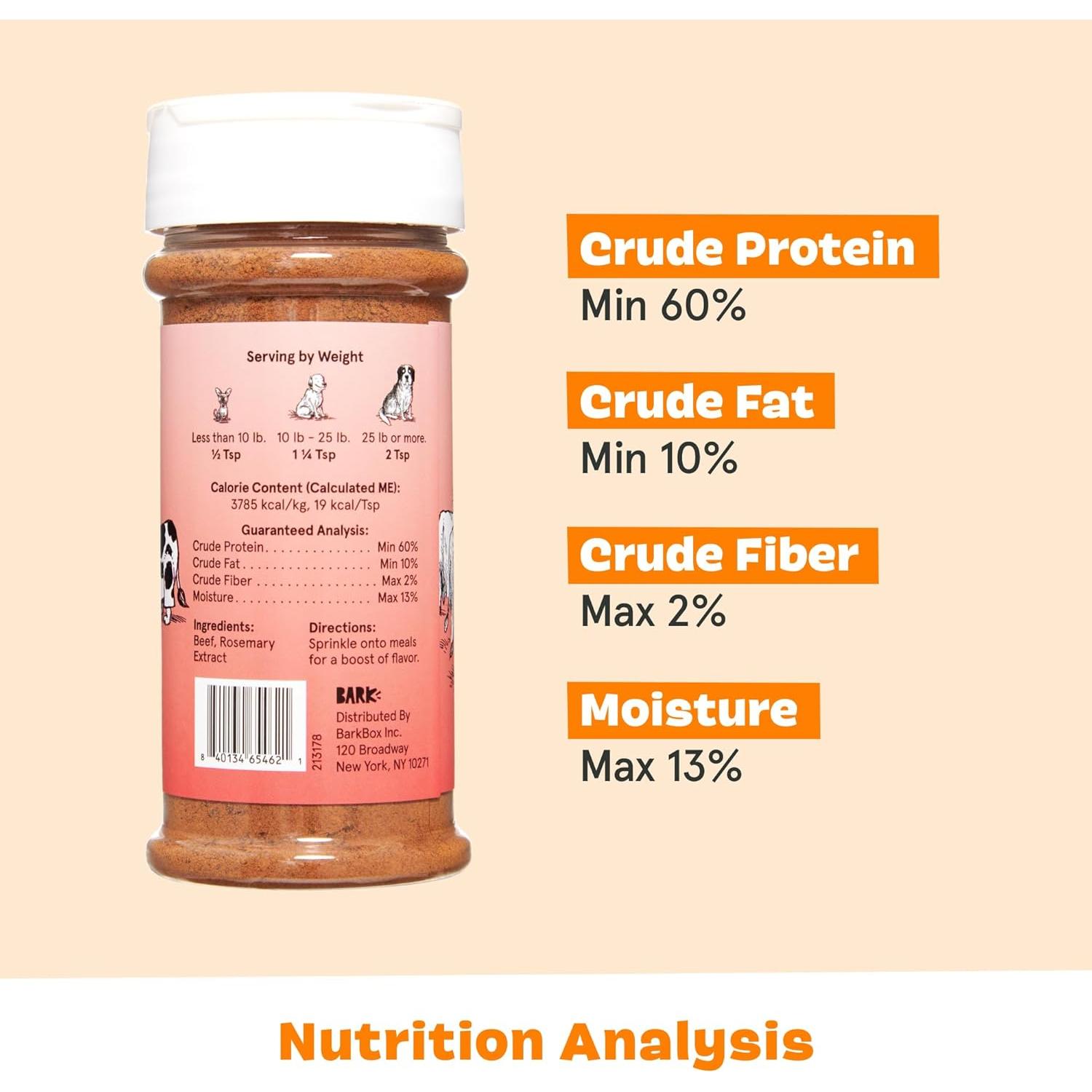 Barkbox Bada Bing Carne Seca para Perros 130g - Alta Proteína