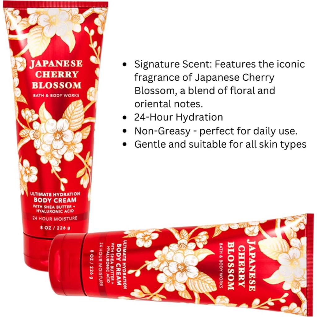 Crema Corporal Ultra Shea Baño y Cuerpo 231g Flor de Cerezo