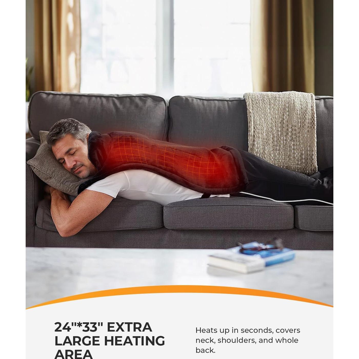 Almohadilla Térmica XL CooCoCo para Cuello y Espalda 6 Niveles