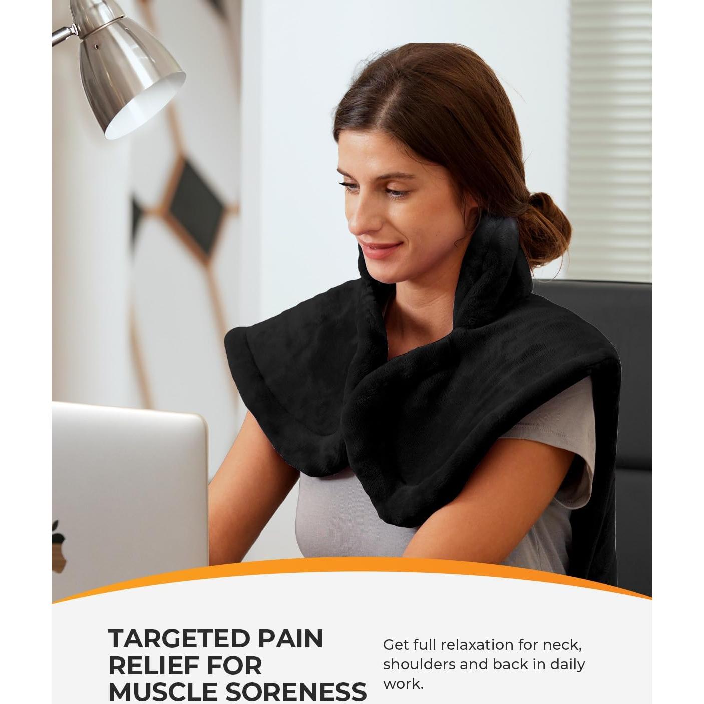 Almohadilla Térmica XL CooCoCo para Cuello y Espalda 6 Niveles