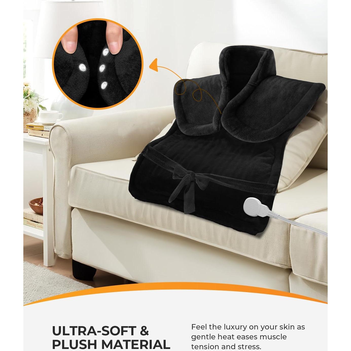 Almohadilla Térmica XL CooCoCo para Cuello y Espalda 6 Niveles