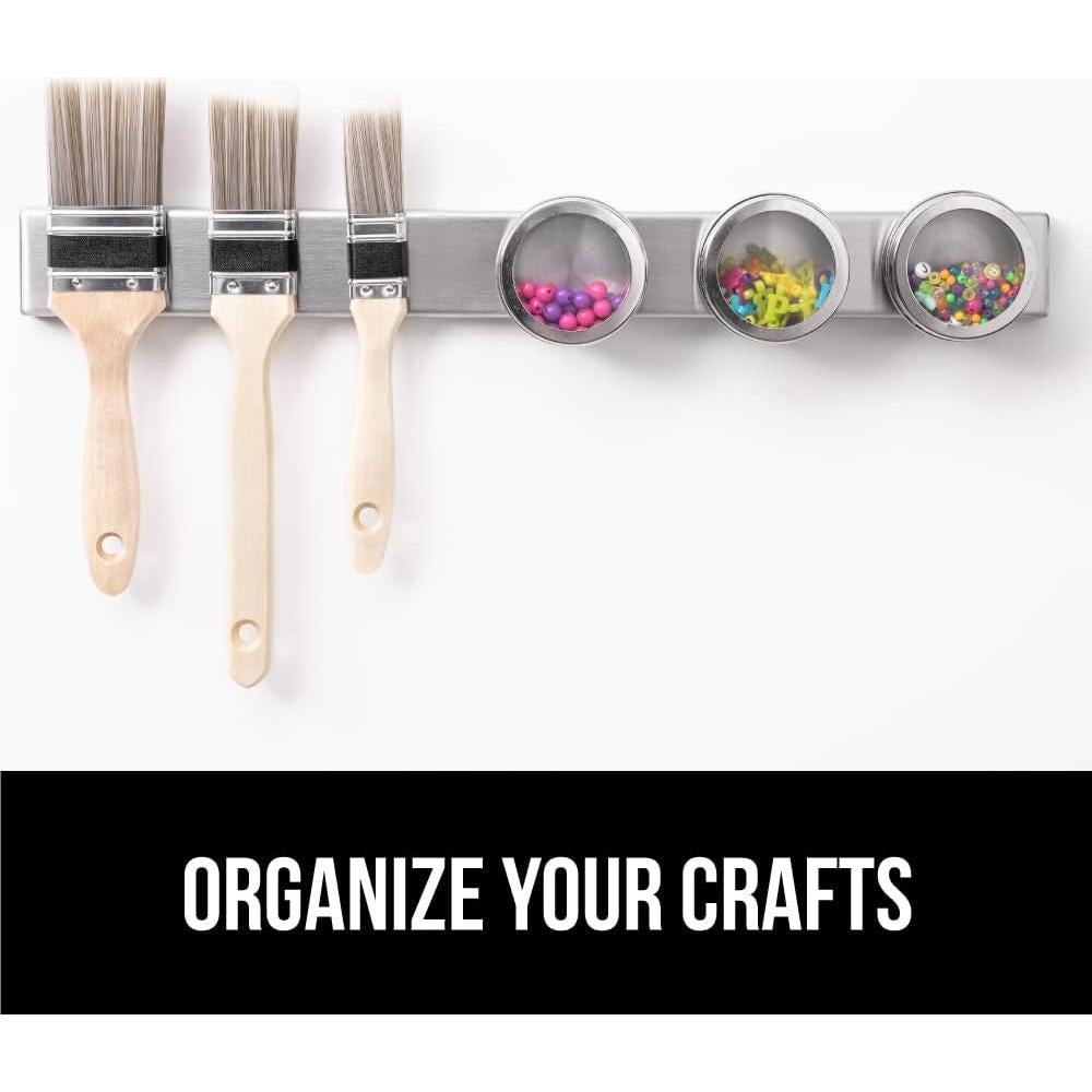 Soporte Magnético para Cuchillos GORILLA GRIP 25,4 cm Acero Inoxidable