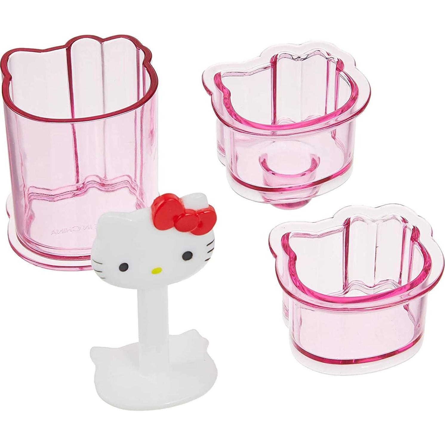 Molde de arroz en bola mini Skater Hello Kitty 4x4x9cm