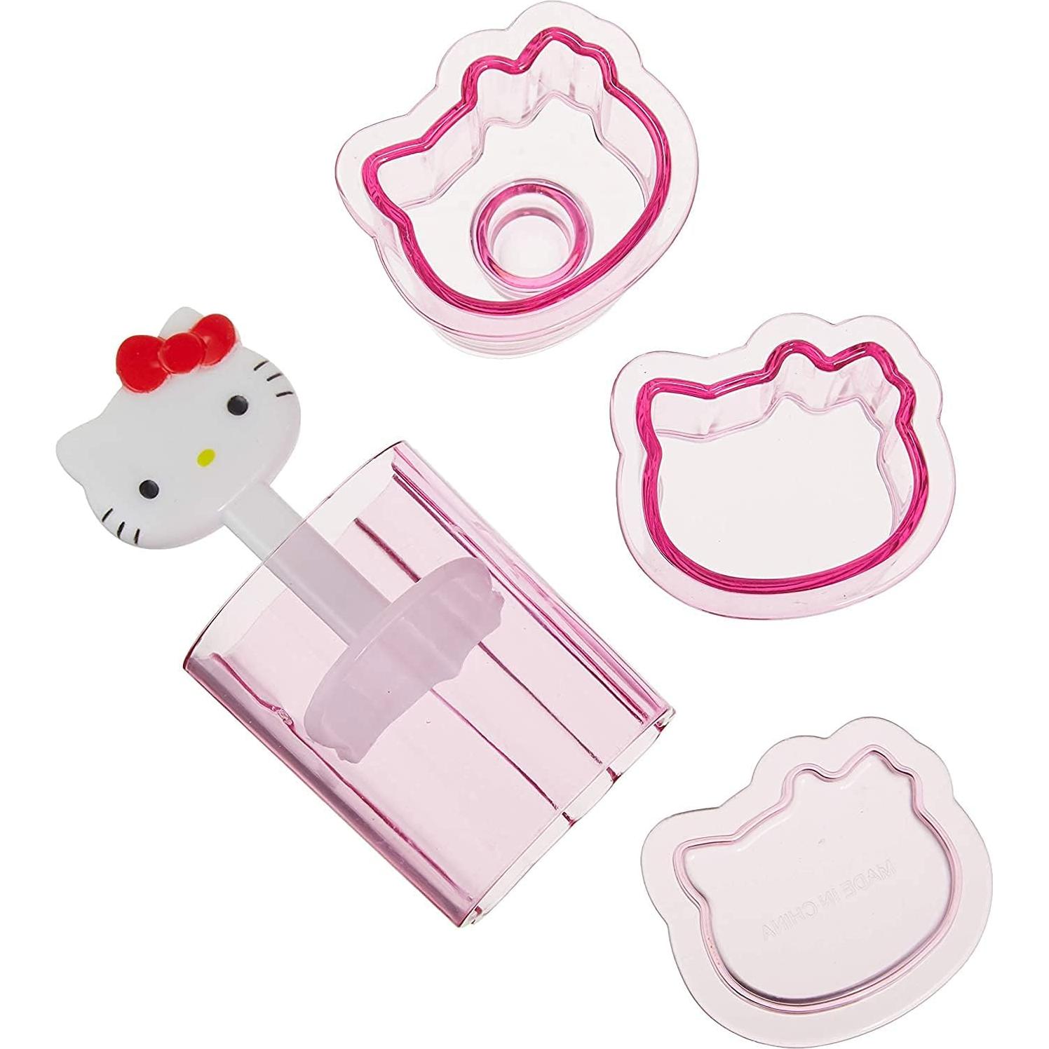 Molde de arroz en bola mini Skater Hello Kitty 4x4x9cm