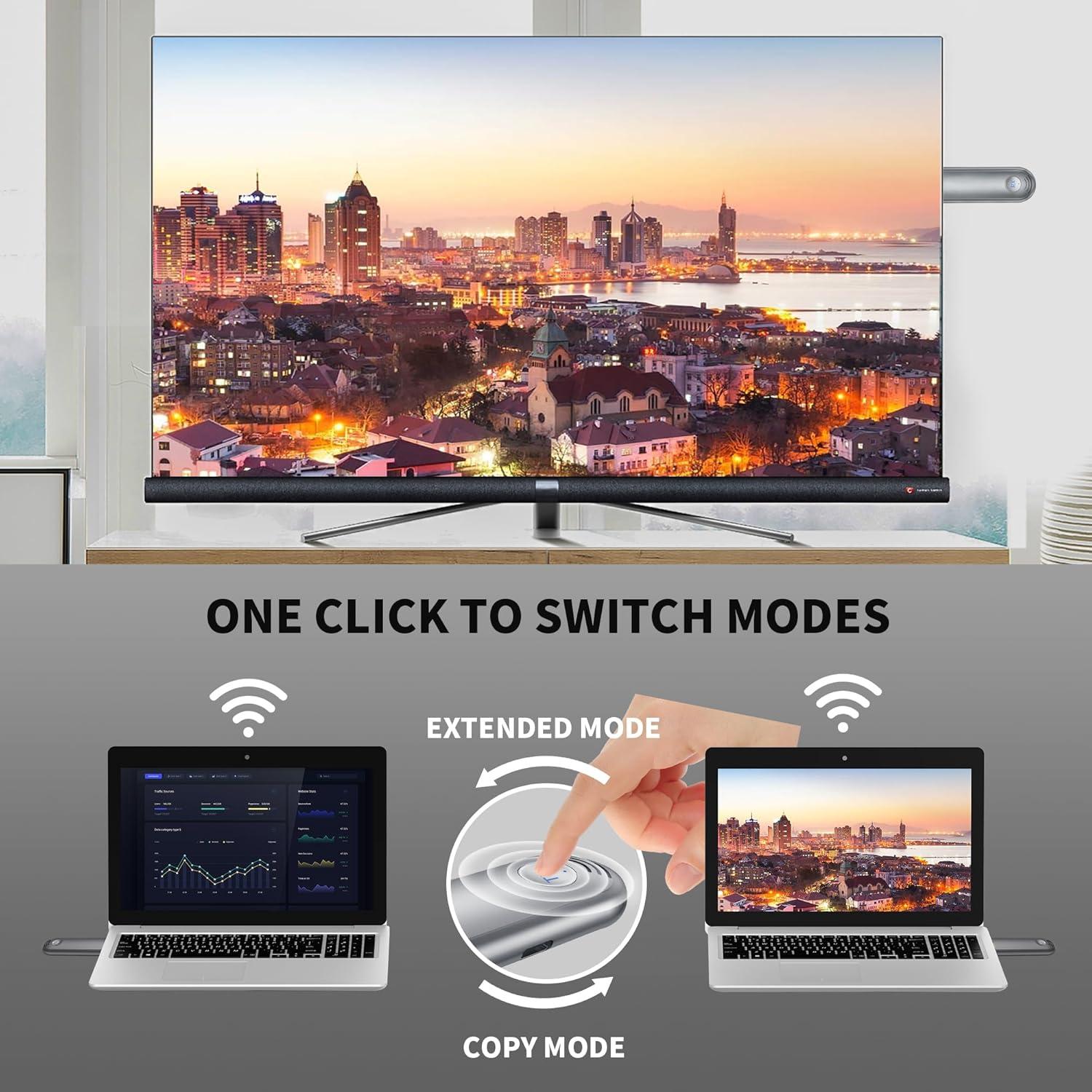 Transmisor y receptor HDMI inalámbrico TPUFO TR30 4K 30m