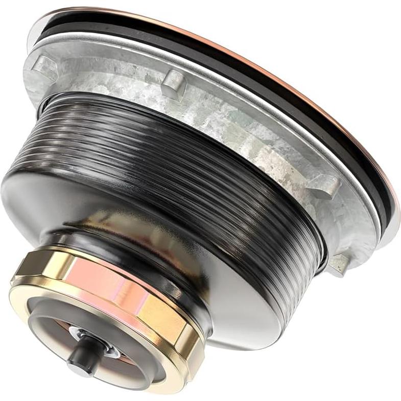 Desagüe de fregadero KONE 3.5" acero inoxidable cobre antiguo