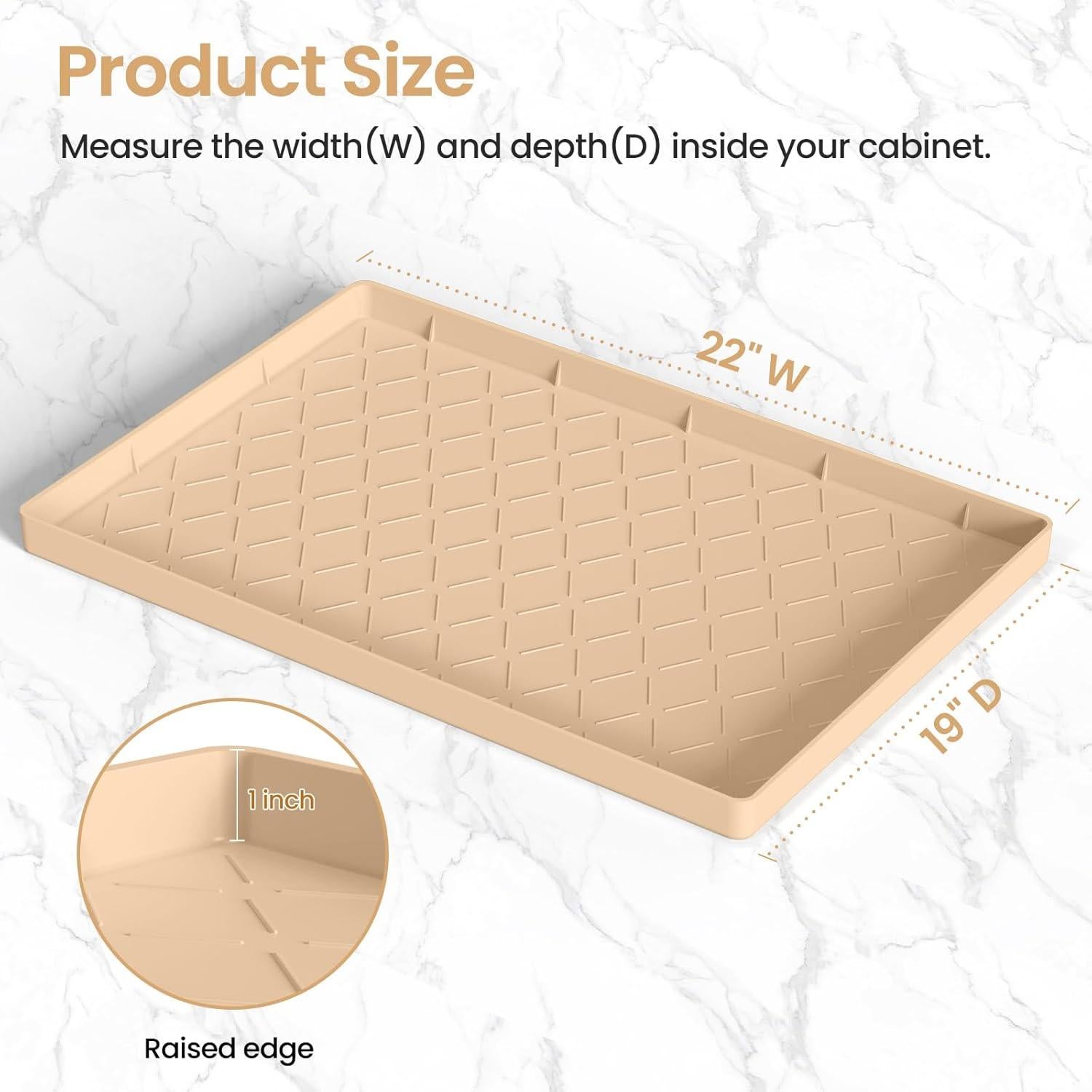 Alfombrilla de Silicona MateeyLife 55.9x48.3cm Impermeable