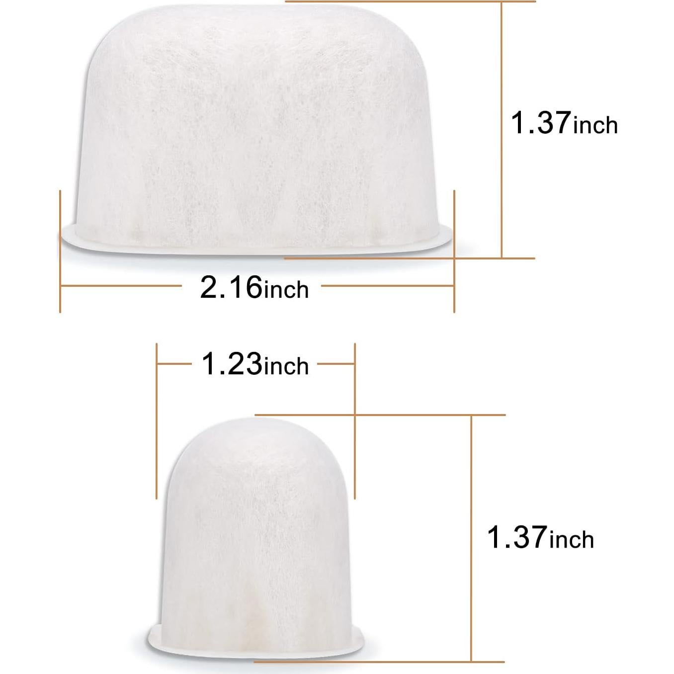 Filtros de Agua Geesta BWF100 - 6 Unidades para Breville