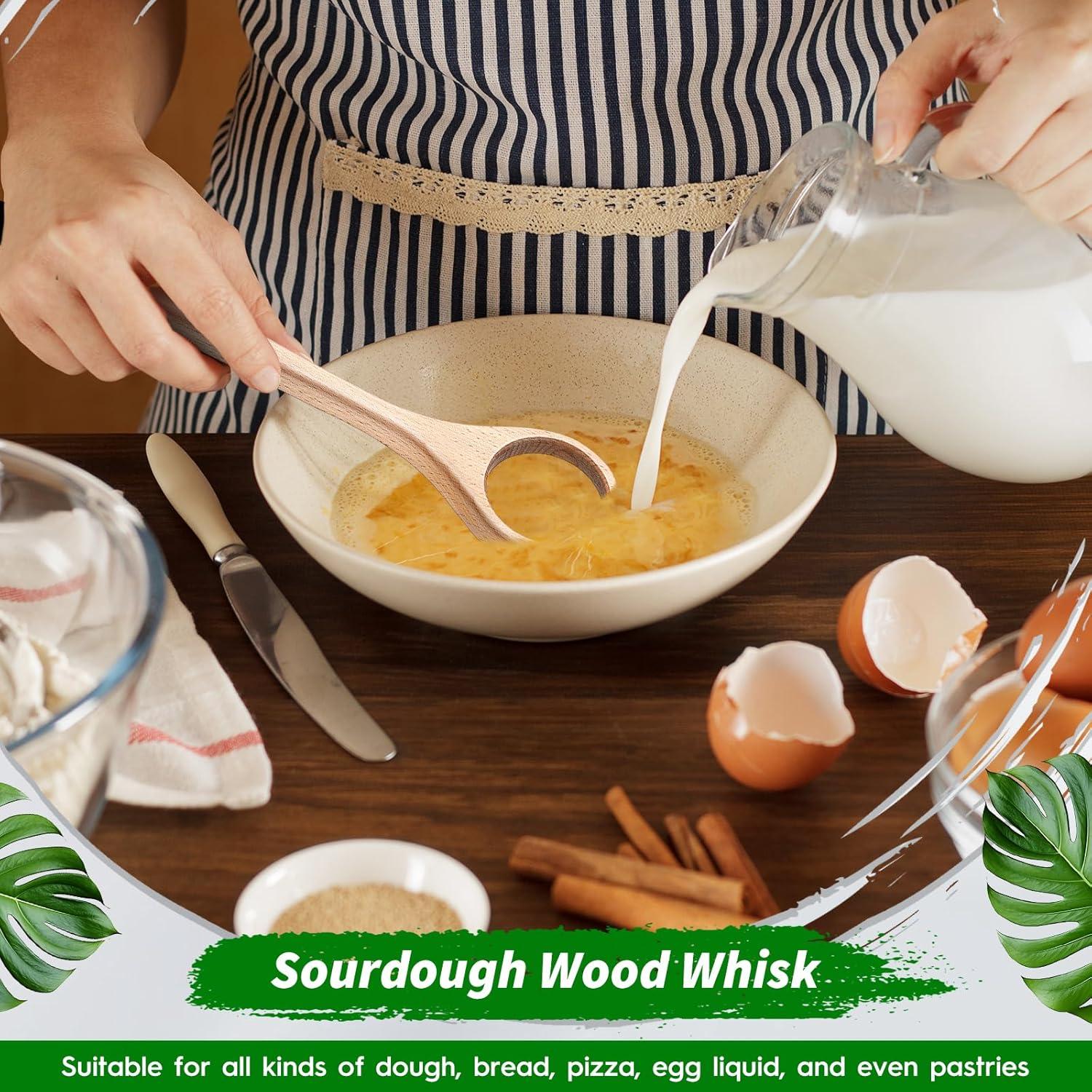 Batidor de masa de madera FoldTier 30.48 cm para pan