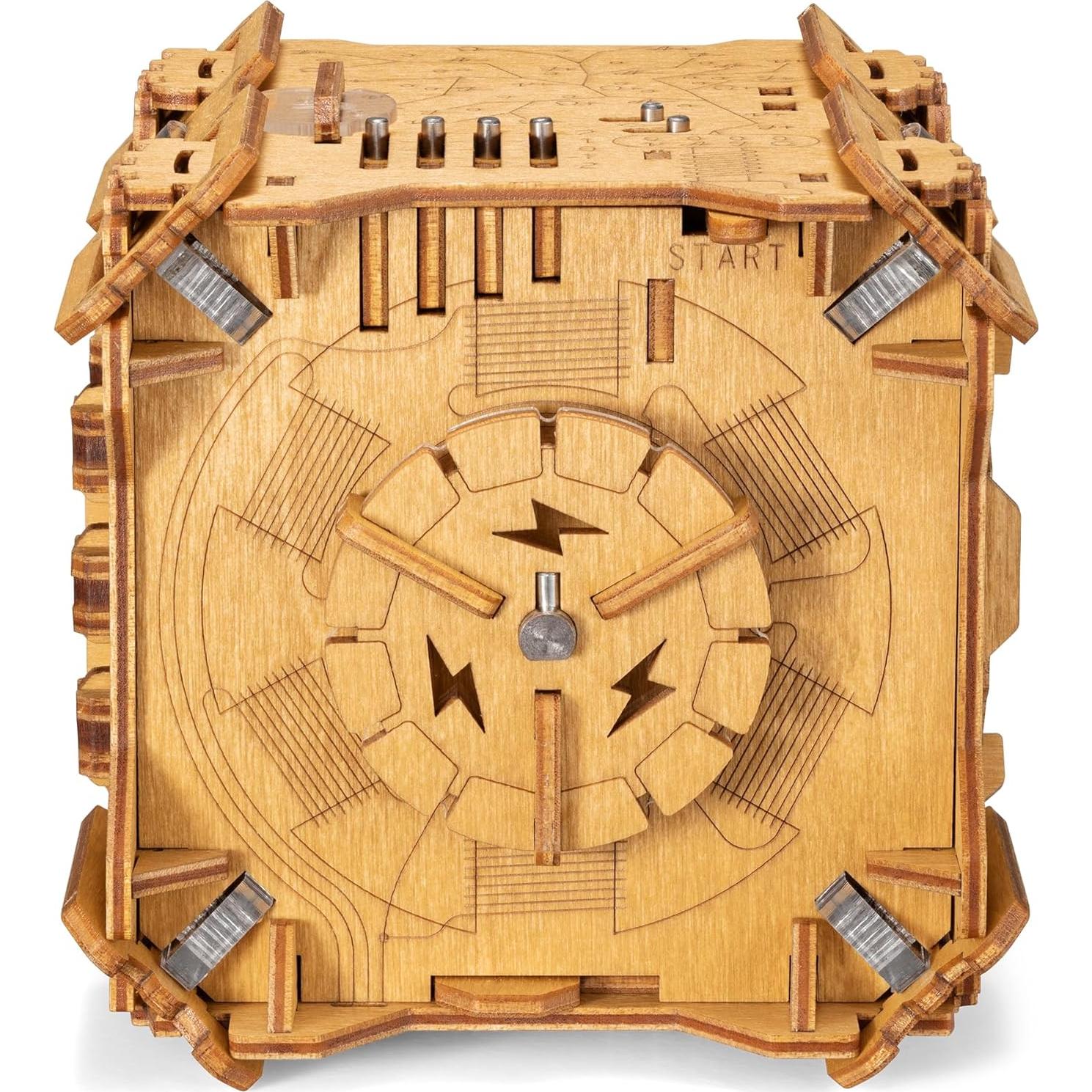 Tesla Box - Puzzle Electrónico - Cofre de Madera 11.99cm