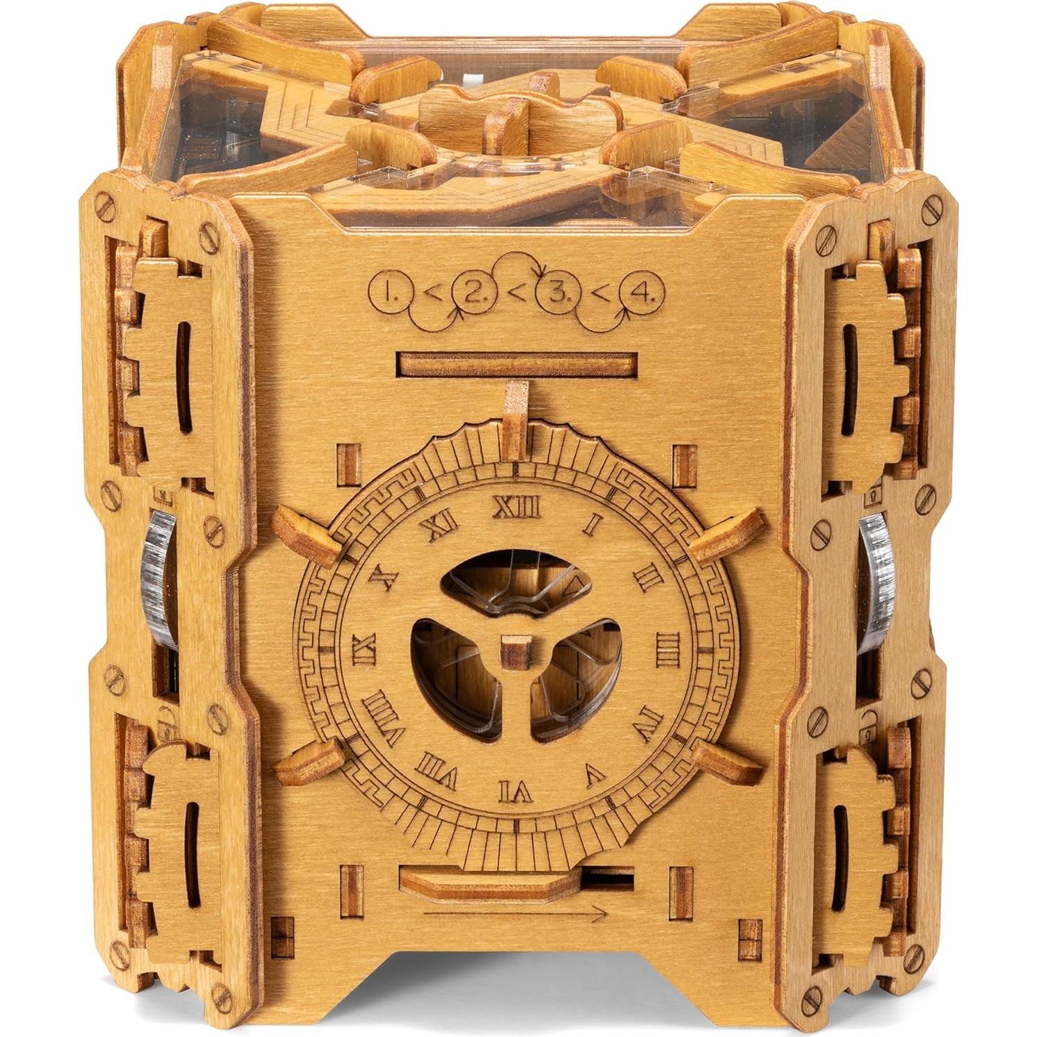 Tesla Box - Puzzle Electrónico - Cofre de Madera 11.99cm