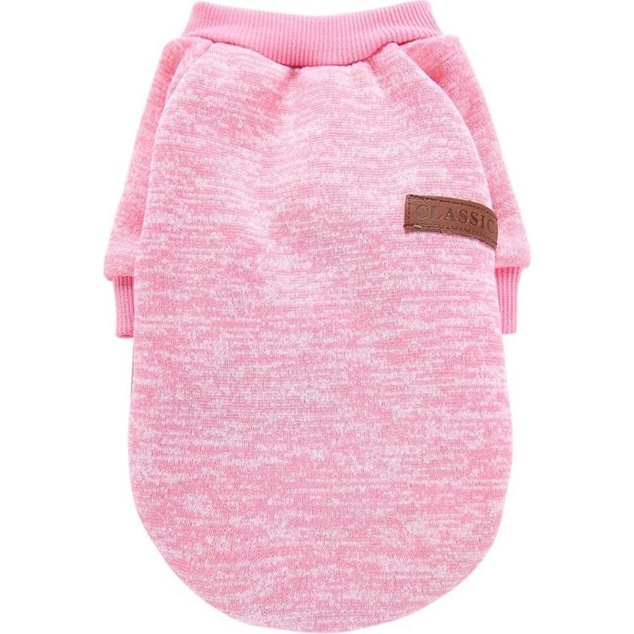 Suéter para Perros Jecikelon Rosa Pequeño Cálido Invierno