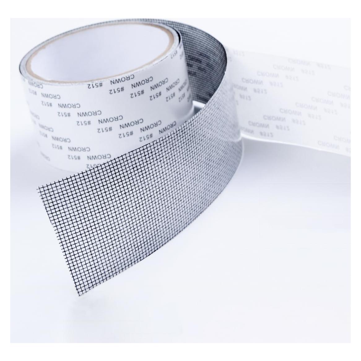 Cinta de Reparación de Pantalla de Ventana TAMDESG 10.16cm x 5m Negra