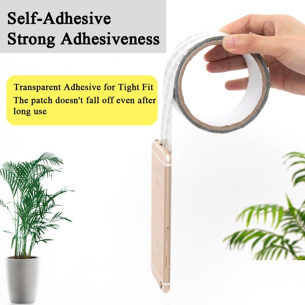 Cinta de Reparación de Pantalla de Ventana TAMDESG 10.16cm x 5m Negra