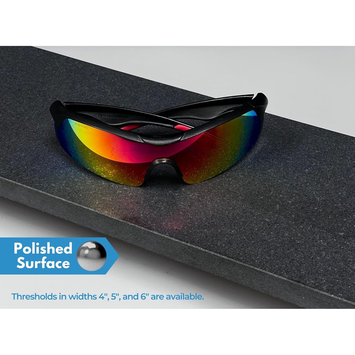 Umbral de Granito Negro Absoluto Pulido 15.24x91.44 cm