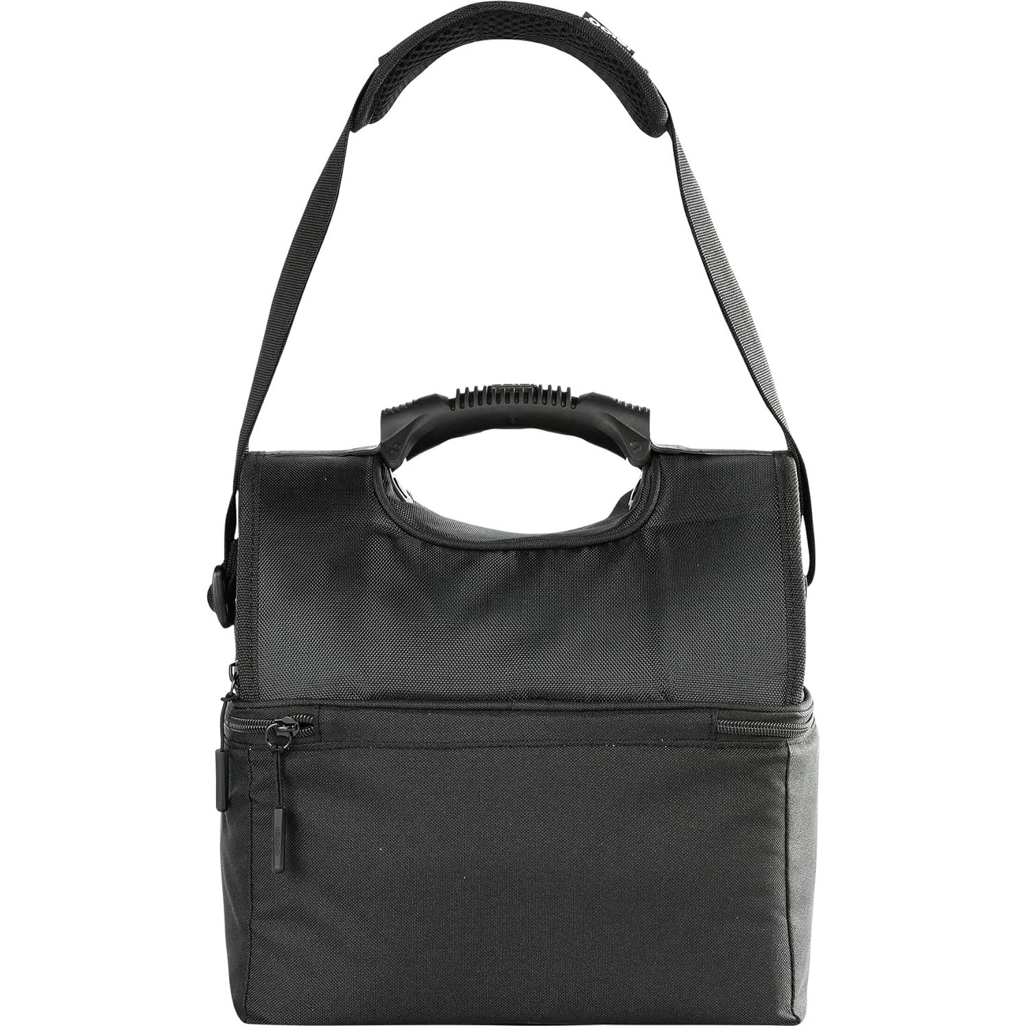 Bolsa de Almuerzo Aislada Igloo Lado Blando 16 Latas Negra