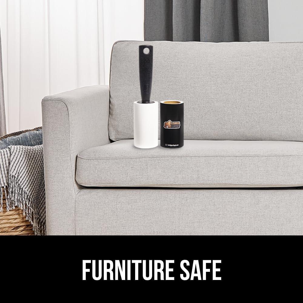 Rodillo Quitapelusas GORILLA GRIP 190 Hojas Recargables