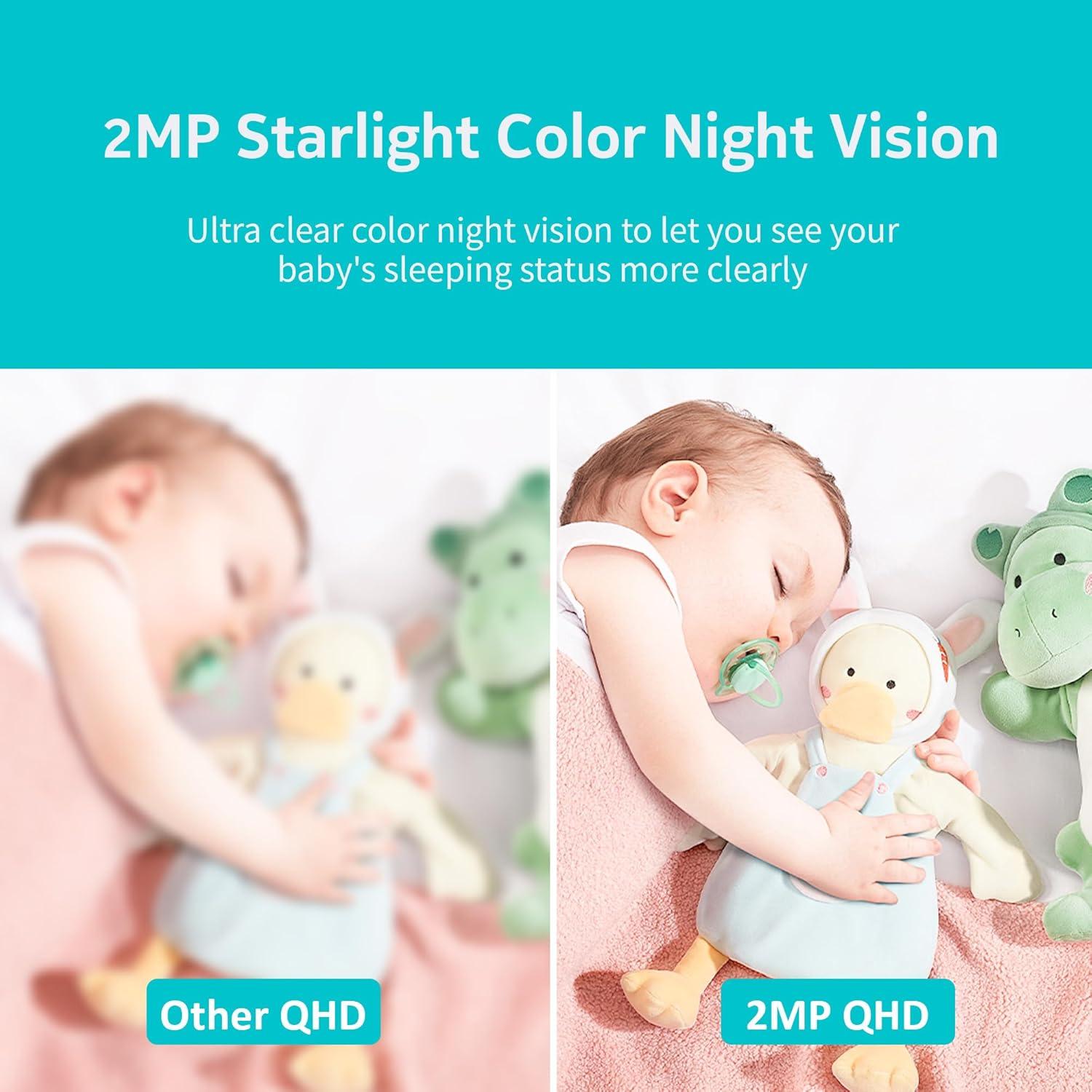 Cámara de Seguridad TUGARD 2MP 355° con Audio y App