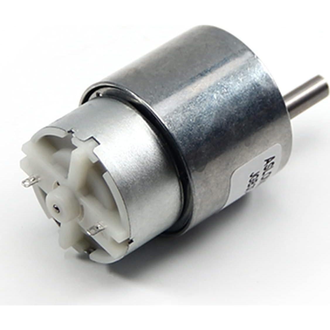 Fielect Gear Motor DC 12V 7RPM High Torque Electric Motor Micro Speed Reduction Geared Motor Eccentric Output Shaft for Car Robot Model DIY Engine
